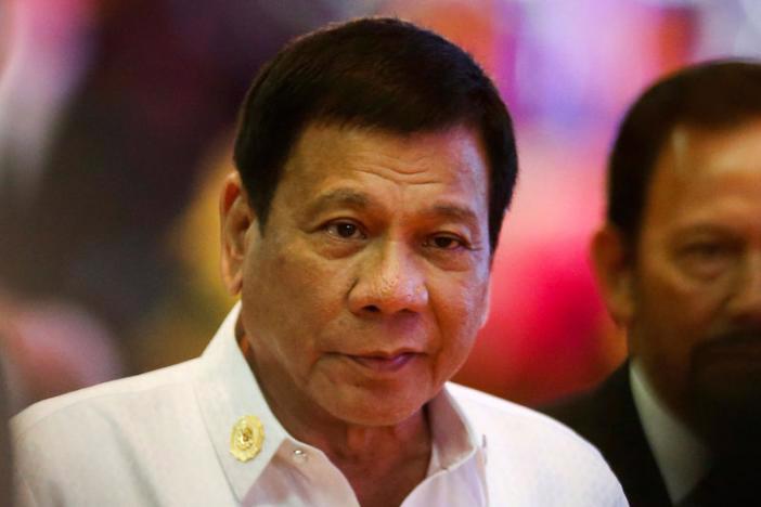 Tổng thống Philippines Rodrigo Duterte - Ảnh: Reuters.<br>