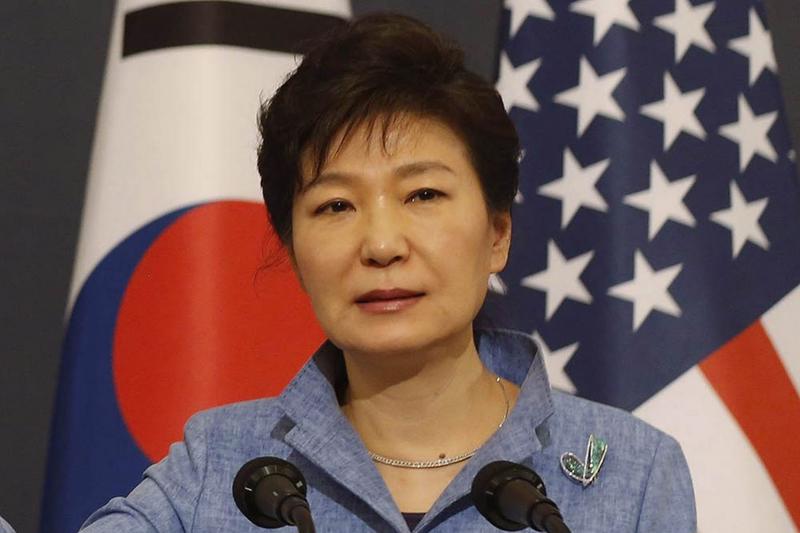 Tổng thống Hàn Quốc Park Geun-hye.<br>