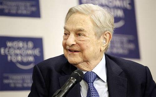 Tỷ phú, nhà đầu cơ George Soros - Ảnh: WSJ/Bloomberg.<br>