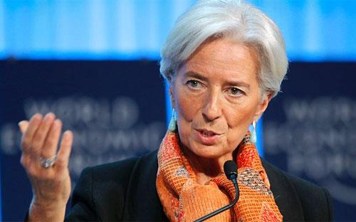Tổng giám đốc Quỹ Tiền tệ Quốc tế (IMF) Christine Lagarde.<br>