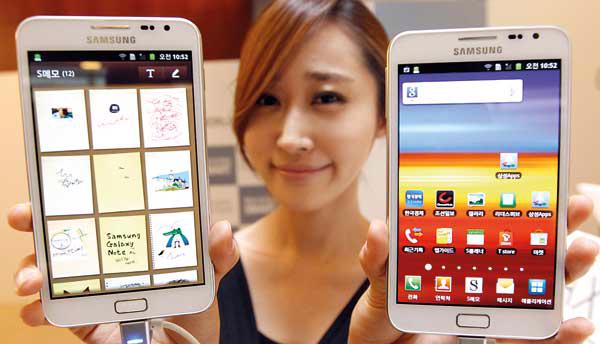 Điện thoại thông minh là một trong những sản phẩm công nghệ tiêu biểu của Hàn Quốc.<br>