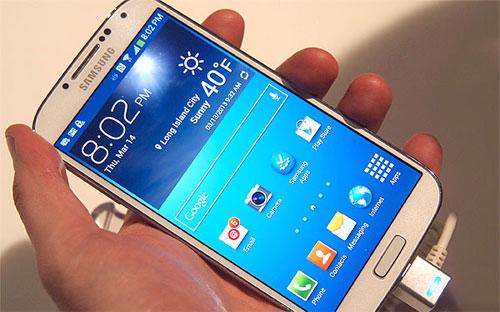 Samsung đã tin tưởng rằng, chiếc điện thoại thông minh mới của hãng là Galaxy S4 sẽ thúc đẩy doanh số trong quý 2.