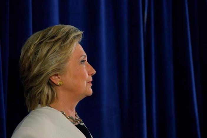 Ứng cử viên Tổng thống Mỹ Hillary Clinton - Ảnh: Reuters.<br>