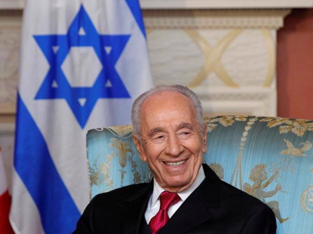 Tổng thống Israel Shimon Peres tại Ottawa, Canada, năm 2012 - Ảnh: Reuters.<br>