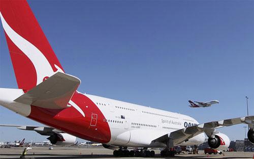 Qantas không phải là hãng bay duy nhất chứng kiến sự lao dốc của lợi nhuận - Ảnh: AFP.<br>