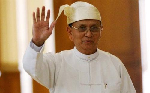 Tổng thống Myanmar Thein Sein - Ảnh: BBC/Reuters.A<br>