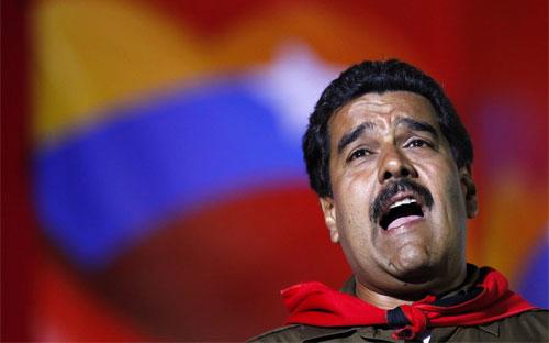 Tổng thống Venezuela Nicolas Maduro.<br>