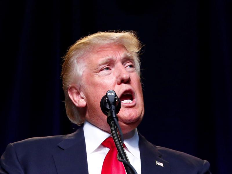 Ứng cử viên Tổng thống Mỹ Donald Trump - Ảnh: Reuters/BI.<br>