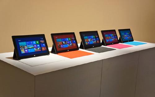 Giới thiệu chi tiết về mẫu máy tính bảng Surface - Nguồn: Gizmo.<br>