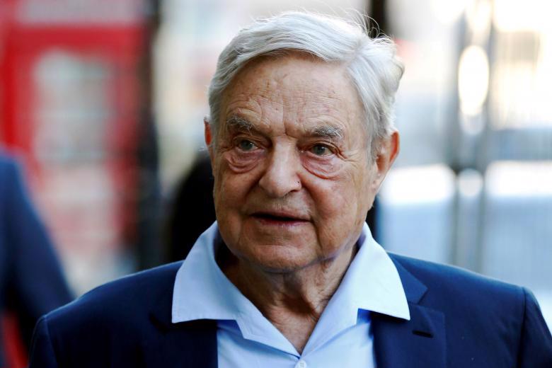 Nhà đầu tư, tỷ phú George Soros - Ảnh: Reuters.<br>