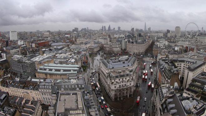 Một góc thủ đô London của Anh - Ảnh: Getty/BBC.<br>