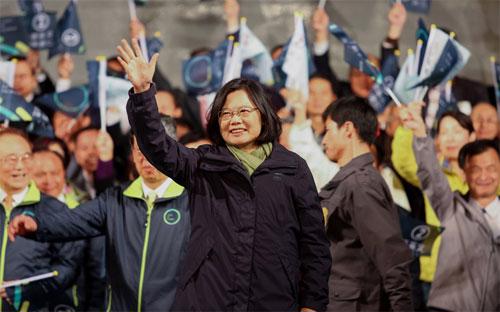 Bà Thái Anh Văn, nhà lãnh đạo vừa đắc cử của Đài Loan - Ảnh: Bloomberg.<br>