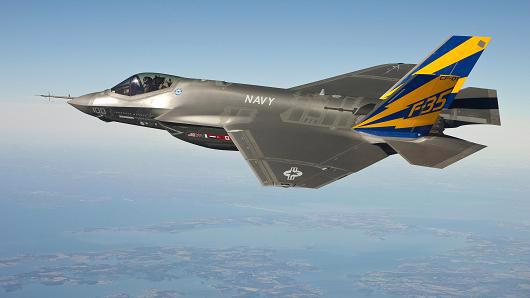 Một chiến đấu cơ F-35 do Lockheed Martin sản xuất - Ảnh: CNBC.<br>