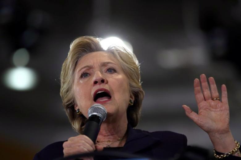 Ứng cử viên Tổng thống Mỹ Hillary Clinton - Ảnh: Reuters.<br>