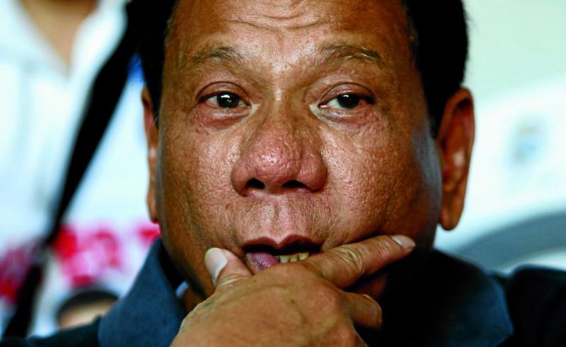 Tổng thống Philippines Rodrigo Duterte - Ảnh: Inquirer.<br>