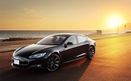 Tesla Model S, mẫu xe chạy điện bán chạy nhất ở Na Uy.<br>