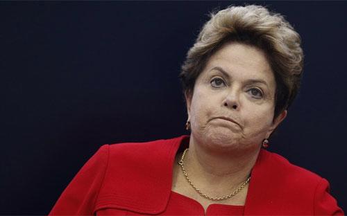 Tổng thống Brazil Dilma Rousseff.<br>