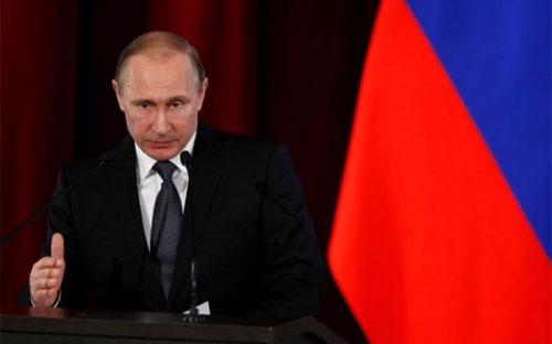 Tổng thống Nga Vladimir Putin - Ảnh: Reuters.<br>