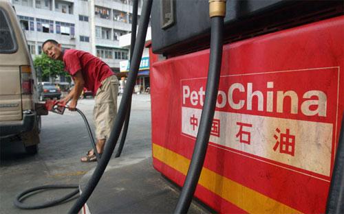 Bất chấp khó khăn, PetroChina và hãng mẹ là CNPC sẽ không sa thải công 
nhân để tiết kiệm chi phí, Chủ tịch PetroChina Wang Yilin cho biết mới 
đây - Ảnh: China.org.<br>