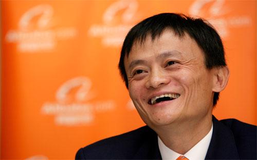 Jack Ma, nhà sáng lập hãng thương mại điện tử Alibaba.<br>
