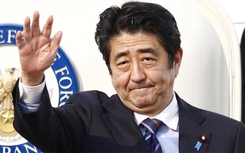 Thủ tướng Nhật Bản Shinzo Abe.<br>