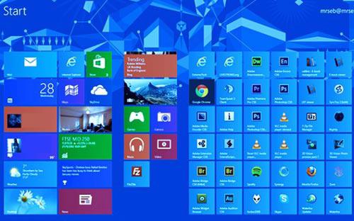 Phiên bản hệ điều hành tiếp theo Windows 8 có thể sẽ có tên mã là Blue.