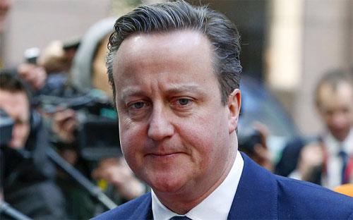Thủ tướng Anh David Cameron - Ảnh: Telegraph.<br>