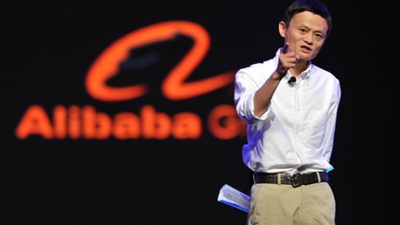 Jack Ma, nhà sáng lập Alibaba.<br>