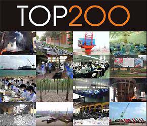 Danh sách Top 200 doanh nghiệp của UNDP được dựa trên xếp hạng các doanh nghiệp trong khảo sát doanh nghiệp của Tổng cục Thống kê.