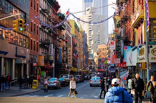 Một góc khu phố Trung Hoa ở New York, Mỹ - Ảnh: Picsa.