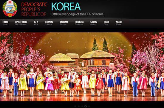 Khách viếng thăm trang web này sẽ được thưởng thức một chùm ảnh về Triều Tiên, bao gồm một màn biểu diễn nghệ thuật của các em nhỏ trong trang phục sặc sỡ - Ảnh: LA Times.