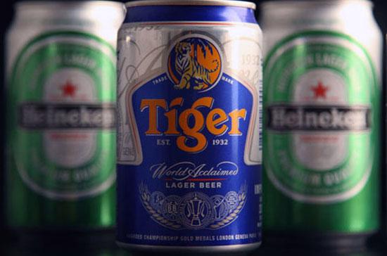 Thị phần của thương hiệu bia Tiger thuộc APB tại châu Á hiện rất lớn, trải dài từ Mông Cổ đến New Zealand.