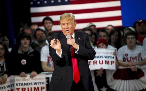 Donald Trump, ứng viên Tổng thống Mỹ của Đảng Cộng hòa - Ảnh: Reuters.<br>