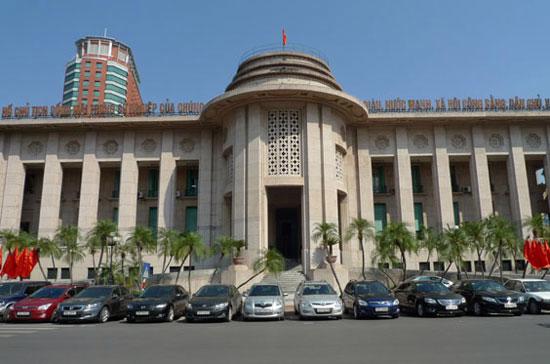 Trụ sở Ngân hàng Nhà nước tại Hà Nội. Cơ quan này khẳng định công tác quản lý, giáo dục, kiểm tra, thanh tra các ngân hàng luôn được thực hiện nghiêm túc.