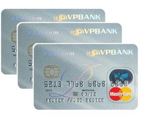 Thẻ VPBank Platinum EMV MasterCard.