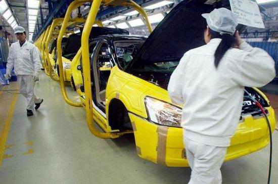 Một dây chuyền sản xuất của Honda tại Trung Quốc - Ảnh: AFP.
