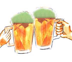 Năm 2006 và đầu năm 2007 được giới kinh doanh bia đánh giá là năm “đổ bộ” của các hãng bia lớn trên thế giới vào Việt Nam - Minh họa: Đức Lai.