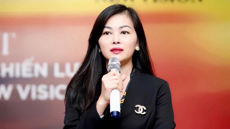 Phó tổng giám đốc phụ trách bất động sản nghỉ dưỡng của Vingroup Trần Thị Mỹ Lộc.