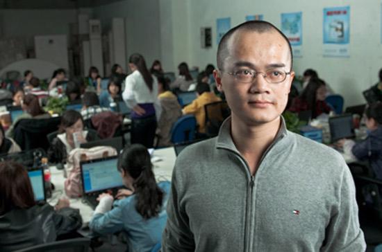 Wang Xing là người sáng lập trang Meituan, một bản sao của Groupon - Ảnh: Forbes.