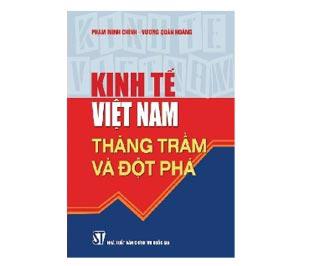 Bìa cuốn sách "Kinh tế Việt Nam: Thăng trầm và đột phá".