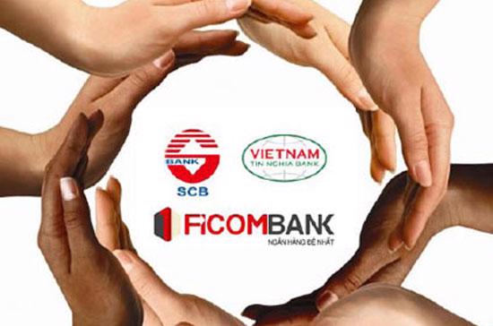 SCB, Ficombank và TinNghiaBank đã trở thành “ngân hàng hợp nhất” đầu tiên của quá trình tái cơ cấu.