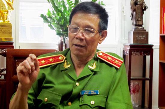 Trung tướng Phan Văn Vĩnh, Tổng cục trưởng Tổng cục Cảnh sát phòng, chống tội phạm, trưởng ban chuyên án vụ bắt giữ “bầu” Kiên hôm 20/8.