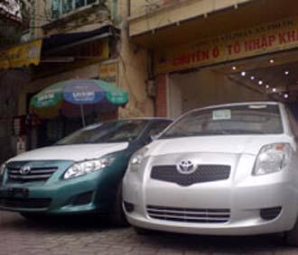 Sức mua xe của người dân Hà Nội hiện khá cao.