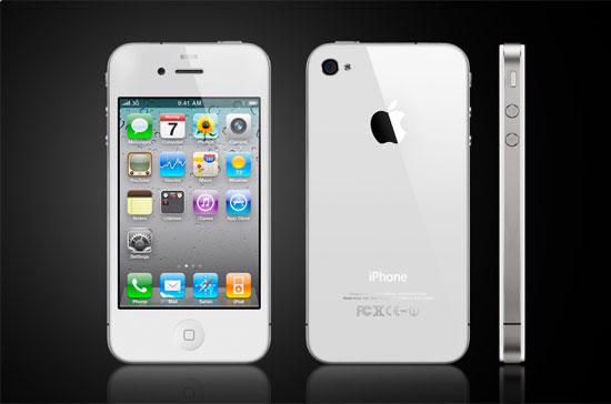 Giá iPhone 4 màu trắng đang giảm dần đều.