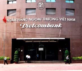 Trụ sở Vietcombank tại Hà Nội.