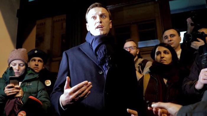 Chính trị gia đối lập người Nga Alexei Navalny - Ảnh: Reuters.