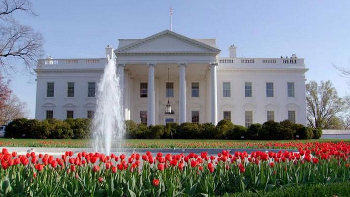 Nhà Trắng, nơi ở và làm việc của Tổng thống Mỹ.