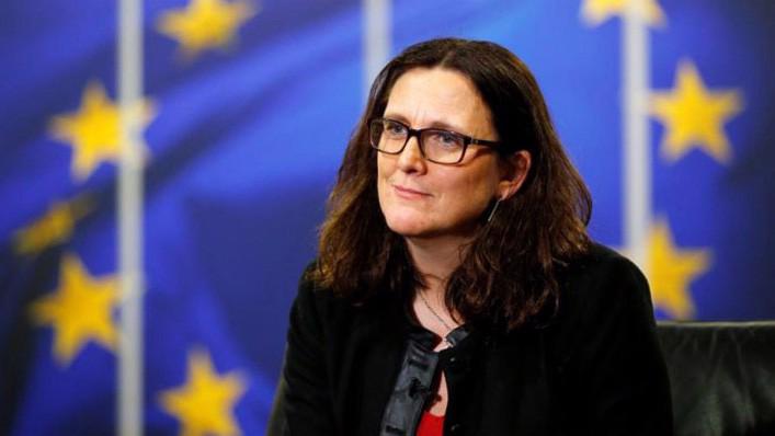 Bà Cecilia Malmstrom, Ủy viên thương mại Liên minh châu Âu (EU) - Ảnh: Reuters.
