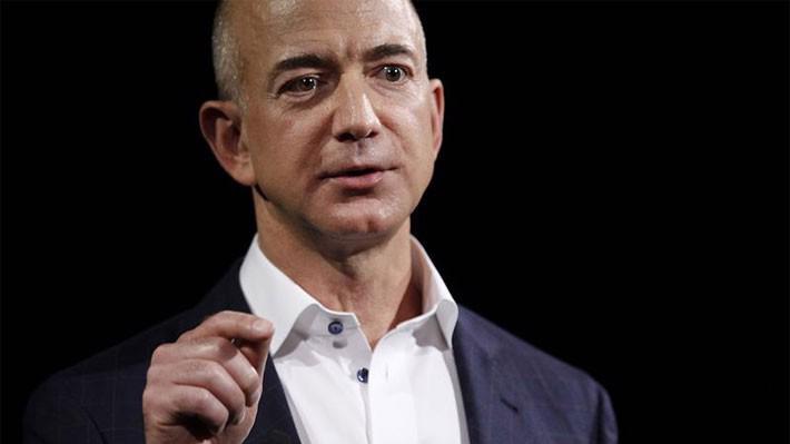 Tỷ phú Jeff Bezos của Amazon - Ảnh: Bloomberg.