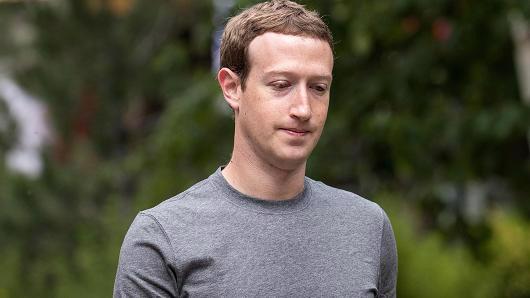 Nhà sáng lập Facebook, Mark Zuckerberg - Ảnh: Getty/CNBC.